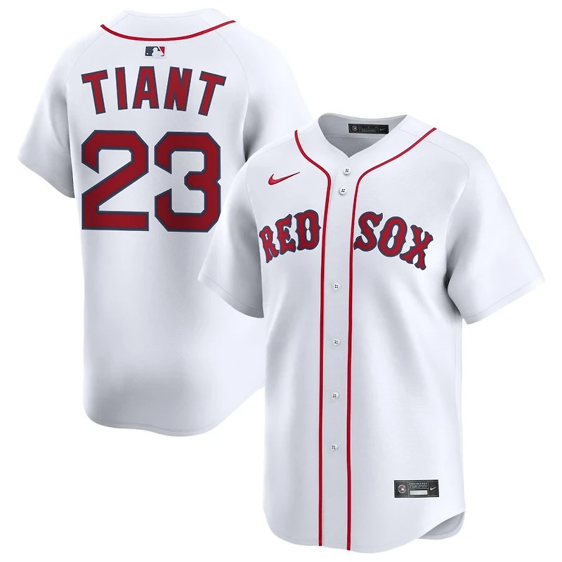 Luis Tiant Men's Nike White Boston Red Sox Home Limited Pick-A-Player Retired Roster Jersey