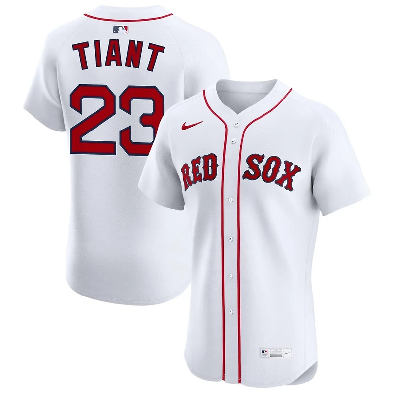 Luis Tiant Men's Nike White Boston Red Sox Home Elite Pick-A-Player Retired Roster Jersey