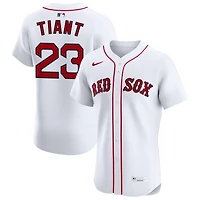 Luis Tiant Men's Nike White Boston Red Sox  Home Elite Pick-A-Player Retired Roster Jersey
