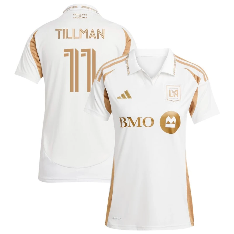 Timothy Tillman Women's adidas  White LAFC 2025 Secondary Replica Custom Jersey