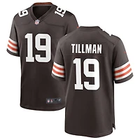 Cedric Tillman Men's Nike Cleveland Browns Brown Custom Game Jersey