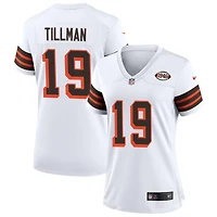 Cedric Tillman Women's Nike White Cleveland Browns 1946 Collection Alternate Custom Jersey