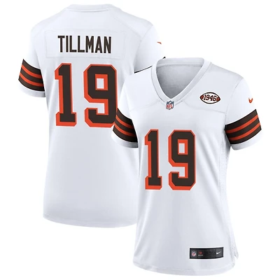 Cedric Tillman Women's Nike White Cleveland Browns 1946 Collection Alternate Custom Jersey
