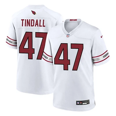 Channing Tindall Men's Nike White Arizona Cardinals Custom Game Jersey