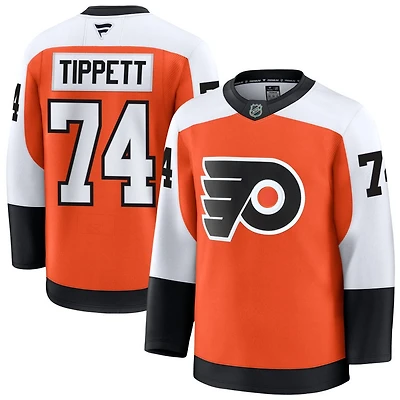 Owen Tippett Men's Fanatics Orange Philadelphia Flyers Home Premium Custom Jersey
