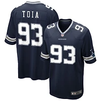 Jay Toia Men's Nike Navy Dallas Cowboys Custom Game Jersey