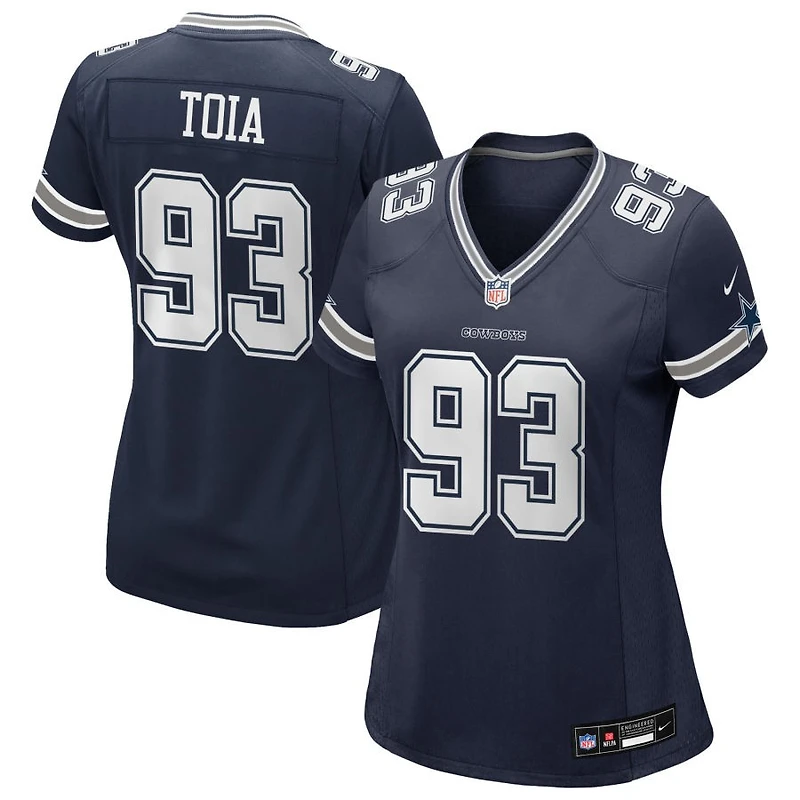 Jay Toia Women's Nike Navy Dallas Cowboys Custom Game Jersey