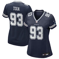 Jay Toia Women's Nike Navy Dallas Cowboys Custom Game Jersey