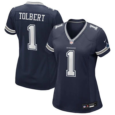 Jalen Tolbert Women's Nike Navy Dallas Cowboys Custom Game Jersey