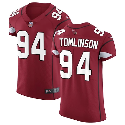 Dalvin Tomlinson Men's Nike Cardinal Arizona Cardinals Vapor Untouchable Custom Elite Jersey