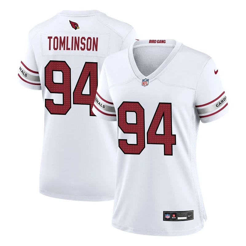 Dalvin Tomlinson Women's Nike White Arizona Cardinals Custom Game Jersey