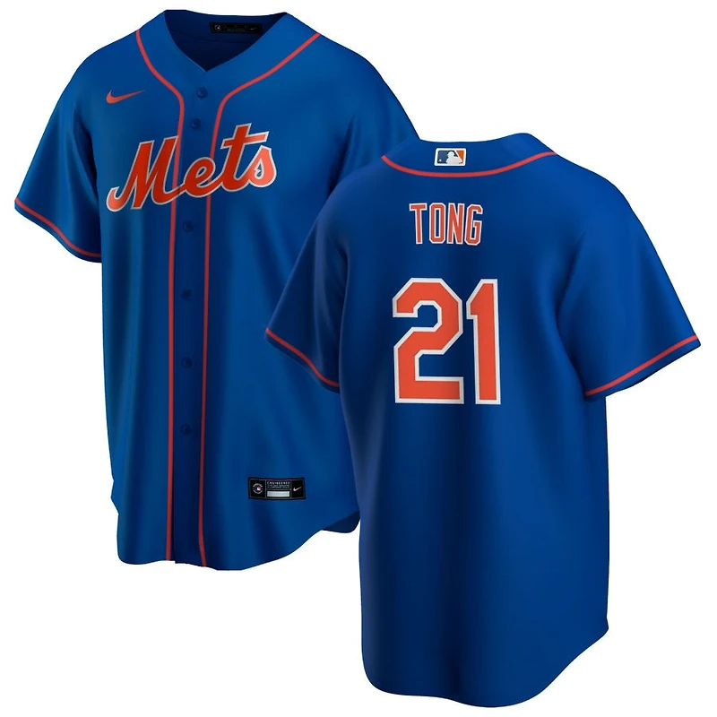 Jonah Tong Men's Nike Royal New York Mets Alternate Replica Pick-A-Player Custom Jersey