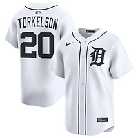 Spencer Torkelson Men's Nike White Detroit Tigers Home Limited Custom Jersey