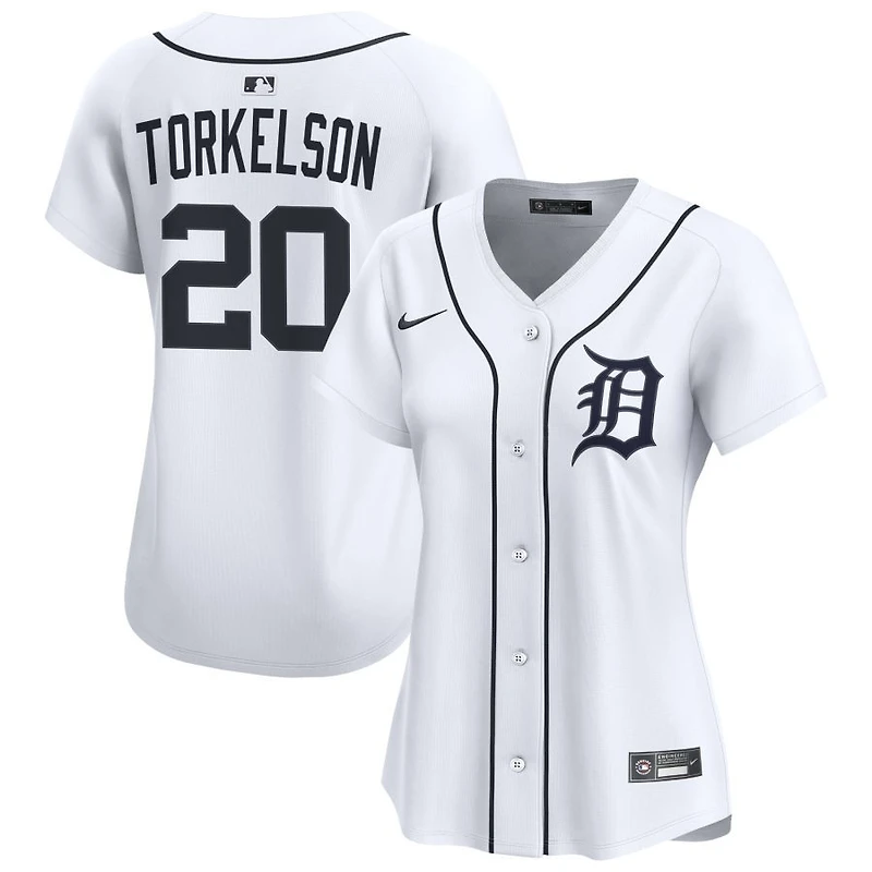 Spencer Torkelson Women's Nike White Detroit Tigers Home Limited Custom Jersey
