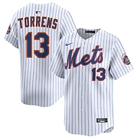 Luis Torrens Men's Nike White New York Mets Home Limited Custom Jersey