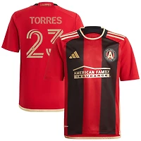 Adyn Torres Youth adidas Black Atlanta United FC 2023 The 17s' Kit Replica Custom Jersey