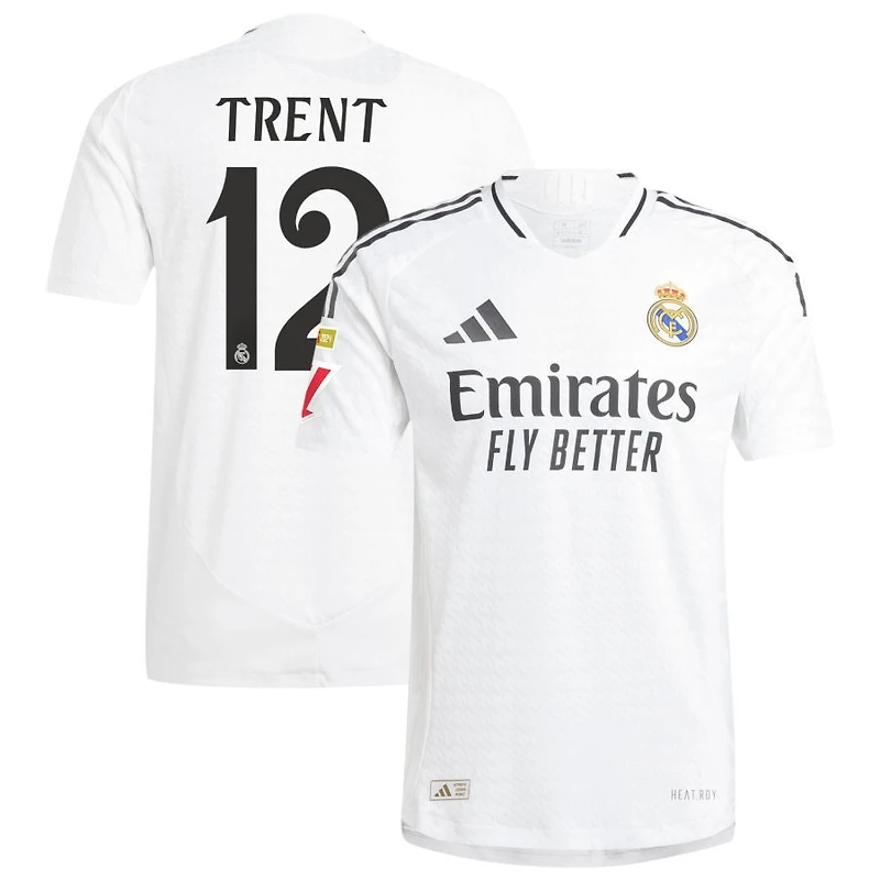 Trent Alexander-Arnold Trent Men's adidas  White Real Madrid 2024/25 Home Authentic Custom Jersey