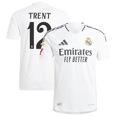Trent Alexander-Arnold Trent Men's adidas  White Real Madrid 2024/25 Home Authentic Custom Jersey