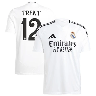 Trent Alexander-Arnold Trent Men's adidas  White Real Madrid 2024/25 Home Replica Custom Jersey