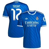 Trent Alexander-Arnold Trent Men's adidas  Blue Real Madrid 2025/26 Third Replica Custom Jersey