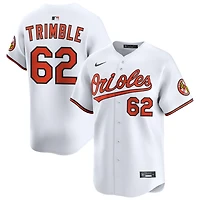 Reed Trimble Youth Nike  White Baltimore Orioles Home Custom Limited Jersey