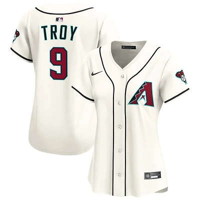 Tommy Troy Women's Nike Cream Arizona Diamondbacks Home Limited Custom Jersey