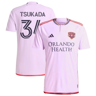Yutaro Tsukada Men's adidas Purple Orlando City SC 2024 Legacy Kit Replica Custom Jersey