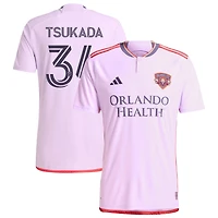 Yutaro Tsukada Men's adidas  Purple Orlando City SC 2024 Legacy Kit Replica Custom Jersey