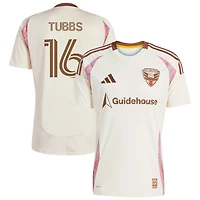 Garrison Tubbs Men's adidas  Natural D.C. United 2025 The Soul Kit Replica Custom Jersey