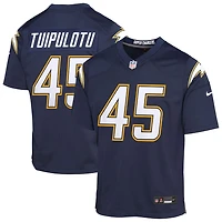 Tuli Tuipulotu Youth Nike Navy Los Angeles Chargers Alternate Super Chargers Game Custom Jersey