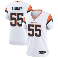 Jordan Turner Women's Nike  White Denver Broncos Mile High Collection Custom Game Jersey
