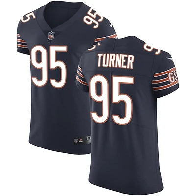 Shemar Turner Men's Nike Navy Chicago Bears Vapor Untouchable Custom Elite Jersey