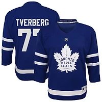 Ryan Tverberg Youth  Blue Toronto Maple Leafs Home Replica Custom Jersey