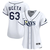Edwin Uceta Women's Nike  White Tampa Bay Rays Home Limited Custom Jersey