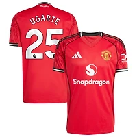 Manuel Ugarte Men's adidas  Red Manchester United Home 2025/26 Custom Replica Jersey