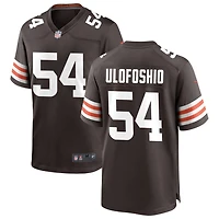Edefuan Ulofoshio Men's Nike Cleveland Browns Brown Custom Game Jersey