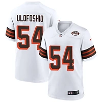 Edefuan Ulofoshio Men's Nike White Cleveland Browns 1946 Collection Alternate Custom Jersey