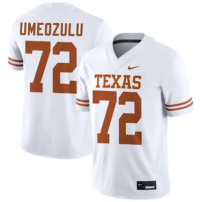 Neto Umeozulu Men's Nike White Texas Longhorns NIL Pick-A-Player Game Jersey