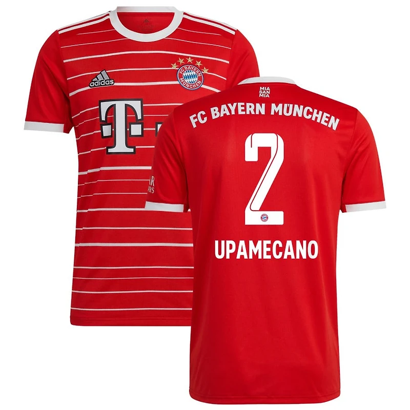 Dayot Upamecano Youth adidas Red Bayern Munich 2022/23 Home Replica Custom Jersey