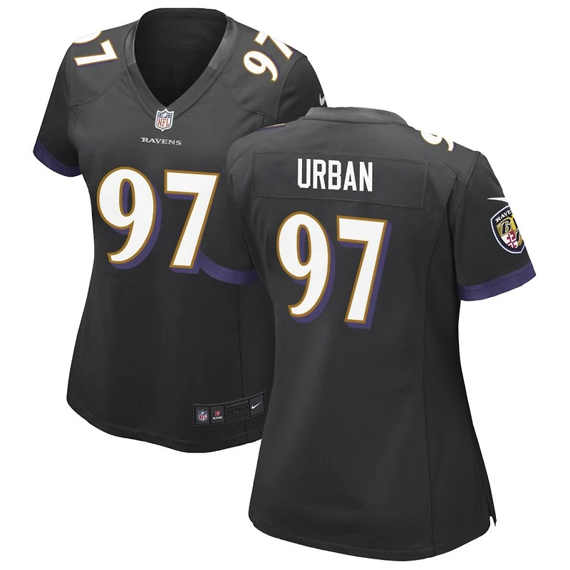 Brent Urban Women's Nike Black Baltimore Ravens Alternate Custom Game Jersey