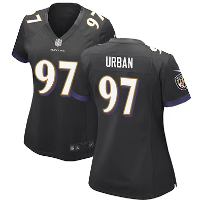 Brent Urban Women's Nike Black Baltimore Ravens Alternate Custom Game Jersey