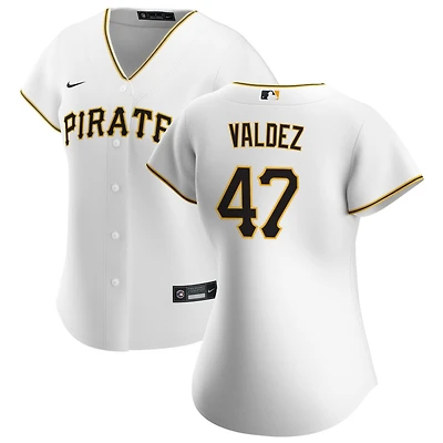 Enmanuel Valdez Women's Nike White Pittsburgh Pirates Home Replica Custom Jersey