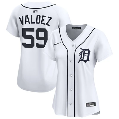 Framber Valdez Women's Nike  White Detroit Tigers Home Limited Custom Jersey