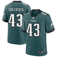 Ben VanSumeren Men's Nike Midnight Green Philadelphia Eagles Custom Game Jersey