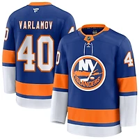 Semyon Varlamov Men's Fanatics Royal New York Islanders Home Premium Custom Jersey