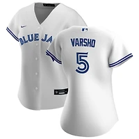 Daulton Varsho Women's Nike White Toronto Blue Jays Home Replica Custom Jersey