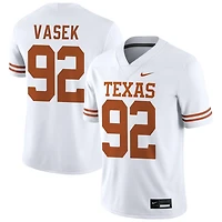 Colton Vasek Men's Nike White Texas Longhorns NIL Pick-A-Player Game Jersey