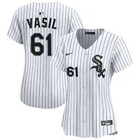 Mike Vasil Women's Nike  White Chicago White Sox Home Limited Custom Jersey