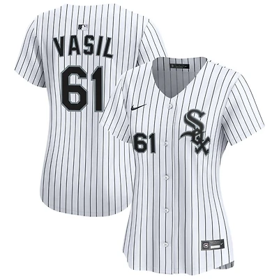 Mike Vasil Women's Nike  White Chicago White Sox Home Limited Custom Jersey