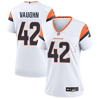 Deuce Vaughn Women's Nike  White Denver Broncos Mile High Collection Custom Game Jersey